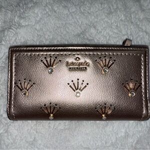 Kate spade rose gold wallet